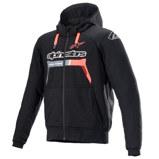 Alpinestars Hoodie Chrome Ignition Black/Red